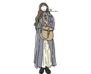 シンプルでお洒落なイラスト制作します アイコン・SNS・動画など様々な用途にてご使用いただけます＊ イメージ4