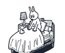 シンプルで雰囲気のあるイラスト描きます 絵本、童話、雑誌、ジャケットイラスト、グッズ制作など イメージ8