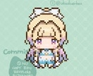 Illustratorでドット絵キャラ作成します 50×50ドットキャラを1250px×1250pxPNG納品 イメージ7