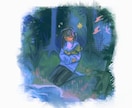 イラストを制作します クラシカルな雰囲気のイラスト アイコン/MV/サムネイル等 イメージ10