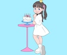 個性派★アメリカンポップな似顔絵お描きします 〜SNSアイコン・記念日・プレゼントなどに〜 イメージ3