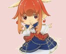 リッチなSNSアイコン作成します りっちなほわほわ女の子をアイコンにして皆にアピールしよう イメージ1