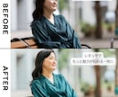 自然な人物レタッチを承ります 肌補正・色味調整・不要物除去まで対応 イメージ2