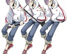 TRPGの立ち絵作成します はっきりとした線のパキッとしたイラストをご提供 イメージ3