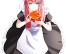 かわいいキャラクターの一枚絵を制作します バストアップ、全身まで男女対応可！ イメージ3