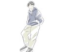 淡くてかわいいイラストをお描きします シンプルでかわいいイラストが欲しいあなたへ イメージ6