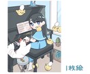 やさしく目を引く立ち絵、一枚絵描きます MV、サムネ、ジャケ絵、宣伝イラストに イメージ3