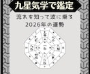 2026年九星気学で読み解く開運書を作成します 運気の波を知れば毎日が整う。九星気学で描く2026年開運術 イメージ1