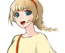 可愛いSNSアイコンイラスト描きます お写真からアニメ風に似顔絵も対応します♪ イメージ3
