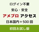 アメブロのアクセスをログインせず安全に増やします ログイン不要／ランキング上位表示で見込み客の流入が増える！ イメージ1