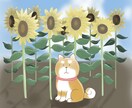 5名様限定特別価格！ほんわか癒しのイラスト描きます SNS・ブログ・アイコンなどに、ほんわか癒しのイラストを♪ イメージ2