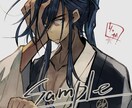 立ち絵・一枚絵☆キャラクターイラスト描きます 【挿絵／動画サムネイル／ヘッダー／TRPG等】絵柄変更OK！ イメージ4