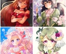 スピード納品！可愛い女の子のイラスト制作します あなただけのキラキラ美少女を描きます イメージ4