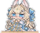 生き生きとした貴方のオリジナルキャラクター描きます LINEスタンプ/SNSアイコン/デフォルメイラスト制作 イメージ3
