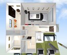 注文住宅の平面図と3Dレイアウトを作成します 新築中古戸建てマンション問わず。家具レイアウトも可！ イメージ5