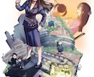 キャラクターイラスト何でも描きます ミニ〜八頭身、立ち絵・一枚絵・三面図、何でもご相談ください イメージ2