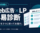 Web広告とLPの改善点を簡易診断します 広告とLPを確認し、改善点3つを優先順位付きで回答 イメージ1