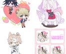立ち絵制作します TRPGやライブ配信などで可愛いキャラを動かしたい方へ イメージ3