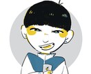 似顔絵風イラストアイコン制作します ポップなデフォルメタッチのイラストです！ イメージ1