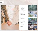 プロ作成！席次表付【プロフィールブック】作れます 元プランナー作成【全P14！】雑誌人気No.1のポパイ風 イメージ8