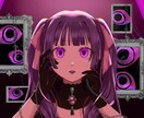 本家に沿った【歌ってみた】サムネ制作致します 本家に寄せたイラストを提供致します。即レス心掛けてます。 イメージ2