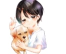 何でも使えるデフォルメキャラクターイラスト描きます SNS、配信、立ち絵、印刷、何でも使ってもらってOKです! イメージ6