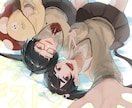アイコンや歌ってみた､サムネイラスト描きます 繊細な厚塗りで性別問わず幅広く描きます！ イメージ4