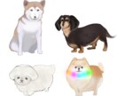 あなたの大切なペットの写真をイラストにします かわいくも独特なタッチが好評です！ イメージ2