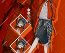 キャラクターデザイン、立ち絵承ります TRPGなどで立ち絵が必要な方へ イメージ5