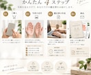 両手の写真からあなたの「手のひらカルテ」を作ります 性格・才能・仕事・金運・恋愛を丁寧に読み解く手相鑑定レポート イメージ4