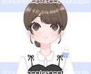 写真やコテキャからアイコン作ります SNSの第一印象となるアイコンをオーダーしてみませんか？ イメージ3