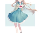 全身イラスト描きます ゲームの立ち絵や動画制作などにぴったりです！ イメージ2