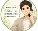 今どう思われてる？電話で整理して次の一手を出します 今すぐ話せばモヤモヤが整理されて次にどう動くかはっきりします イメージ1