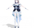フルスクラッチ3Dキャラクターを制作します Vtuber等で使用できる3Dキャラクター制作 イメージ5