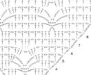 あなたのオリジナル作品の編み図をデジタル化致します 手書き図や文章メモなどから編み図をデジタルで清書致します。 イメージ1