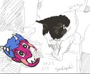 待ち受け　アイコン作成しかわいいイラスト描きます 猫が好き。可愛いイラスト、アイコン作成します。 イメージ3