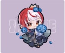 可愛い♡ミニキャライラスト描きます 鮮やかでポップなデフォルメ★アイコン・グッズにも◎ イメージ3