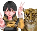大人っぽいキャラクターのような似顔絵描きます アイコンにも使えるリアル×キャラクターの似顔絵描きます！ イメージ6