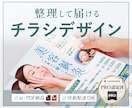 高品質！読みやすく効果的なチラシ作成します わかりやすいチラシ・DM・ポスターをデザインいたします イメージ1