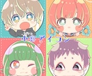 商用可！あなた好みのSNSイラスト描きます 商用利用可！キャラの立ち絵や表情差分もお任せください！ イメージ6