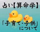 算命学　【子育て・子供】について鑑定いたします ～お子さまの本来の資質を知り、良さを伸ばす子育てを〈辛口〉 イメージ1