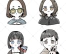 デフォルメでゆる可愛いアイコンをお描きします SNSなどに。スピード納品もご相談ください。 イメージ2