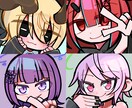 太線×ポップなデフォルメキャラ描きます 太線とぱきっとした色のポップなデフォルメイラストを制作します イメージ1