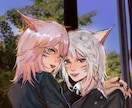 ゲームキャラのSNSアイコンを描きます 女性キャラが得意ですが、男性キャラも全力で描きます！ イメージ3