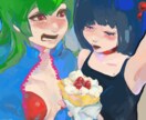 厚塗りで他と差をつけろ！アイコン描きます |似顔絵、あなたのオリキャラのバストアップイラストを作成！！ イメージ6