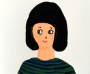 SNSのアイコン用に描きます POPに似顔絵描きます。ラフなタッチです。 イメージ2