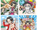 高クオリティ！個性が輝くアイコン描きます 差別化を図りたい自分だけのアイコンが欲しい方へ イメージ2