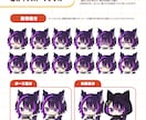 ミニキャラ（SD・デフォルメ）イラスト制作します ◆商用利用可！配信・動画・グッズ・スタンプなどに イメージ8