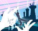 イラスト・アイコン・サムネなど作成します メカやファンタジー系、背景が得意です。キャラデザも要相談 イメージ5