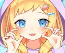 SNS用アイコン作成いたします 厚塗りでパッと目を引くアイコンを描きます イメージ2